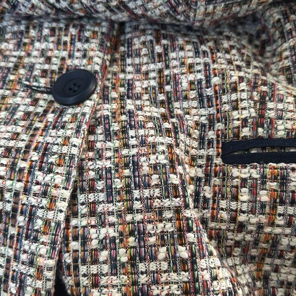 FRENCH DRESSING JEANS MULTICOLOR BLAZER SIZE M - Picture 9 of 9